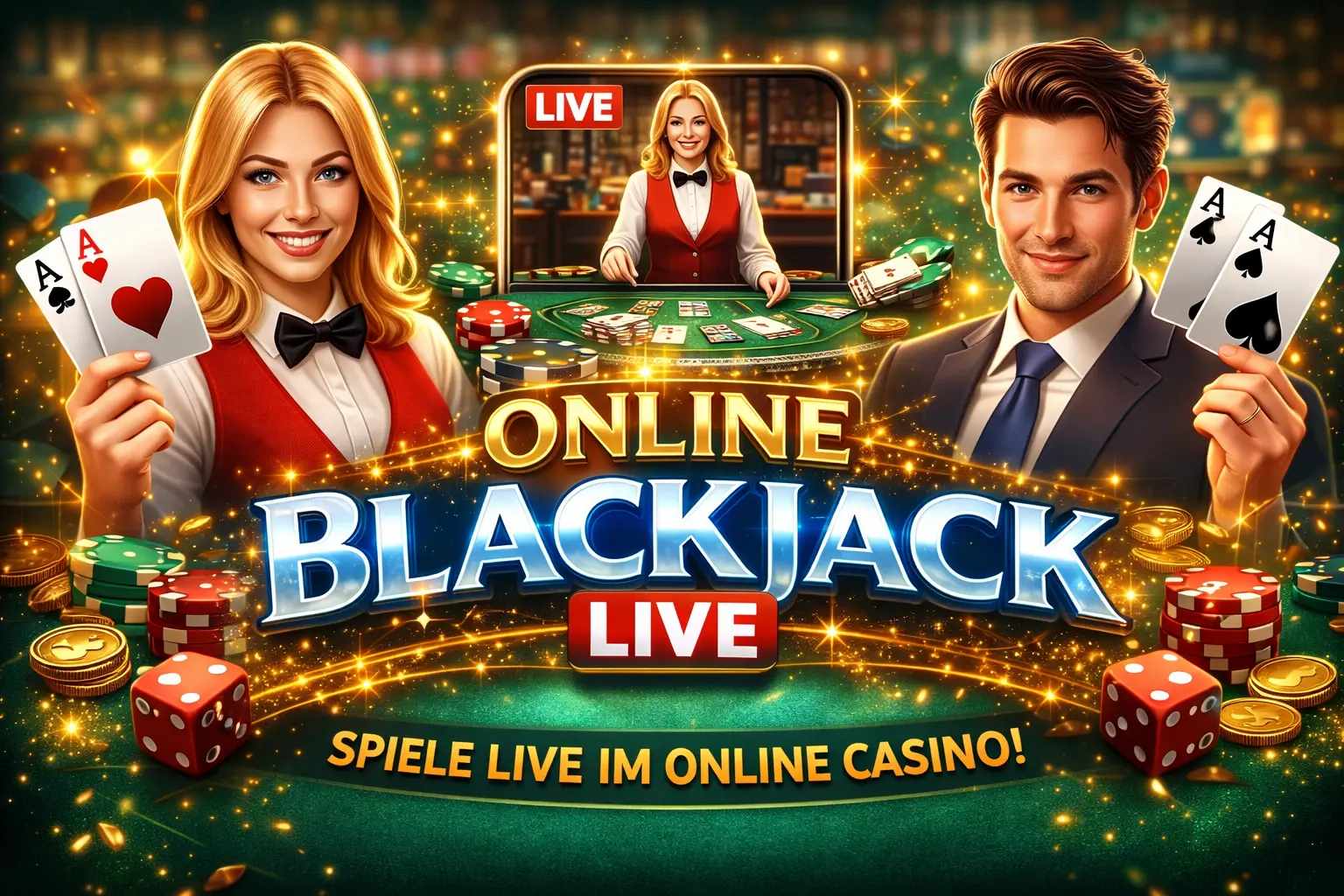 Blackjack Spieltisch Übersicht
